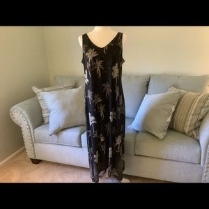 J.Jill sleeveless midi dress